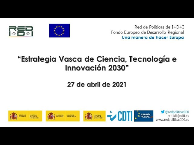 red vasca de ciencia tecnología e innovación